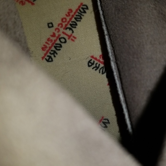 Minnetonka fringe moccasin booties size 5 - Picture 4 of 4